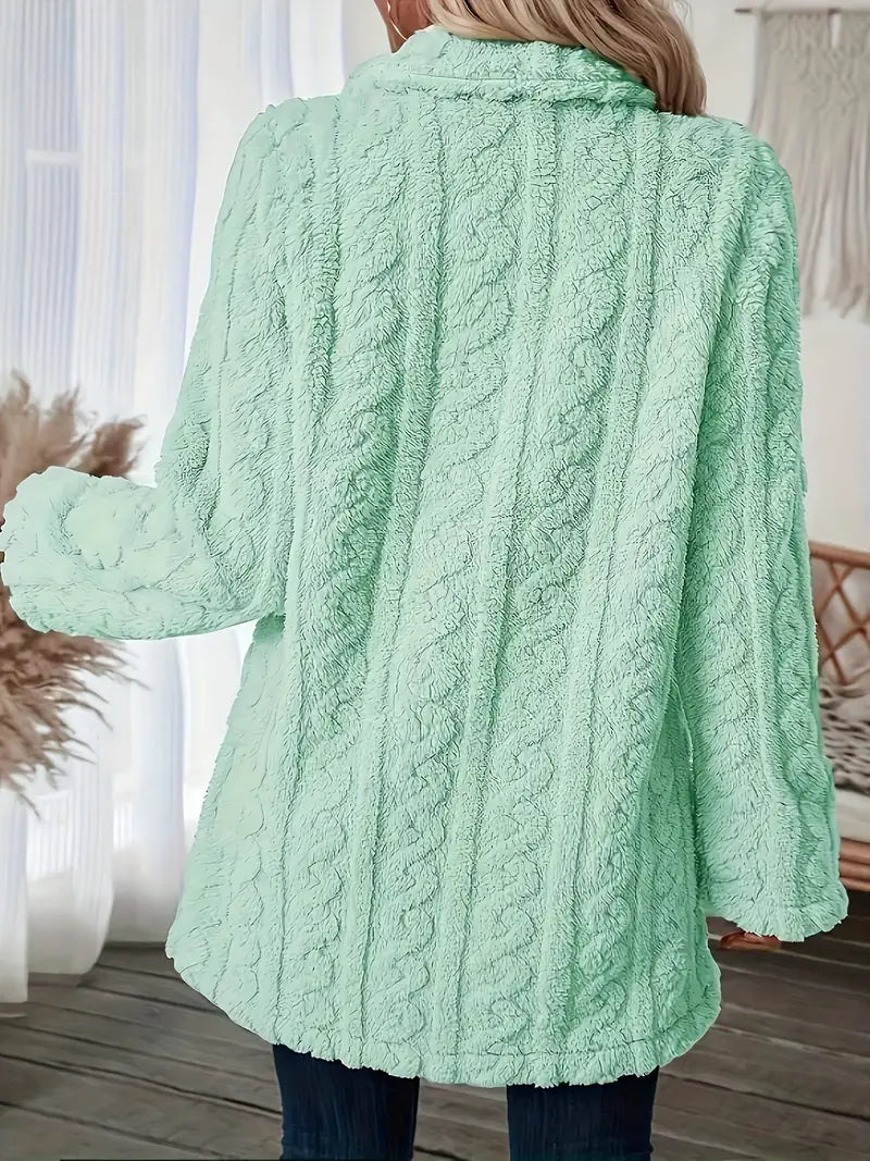 Alison™ - Texturierten Wintermantel