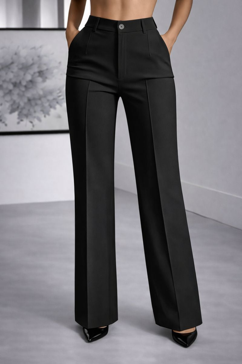 Isla | Eleganckie spodnie z wysokim stanem