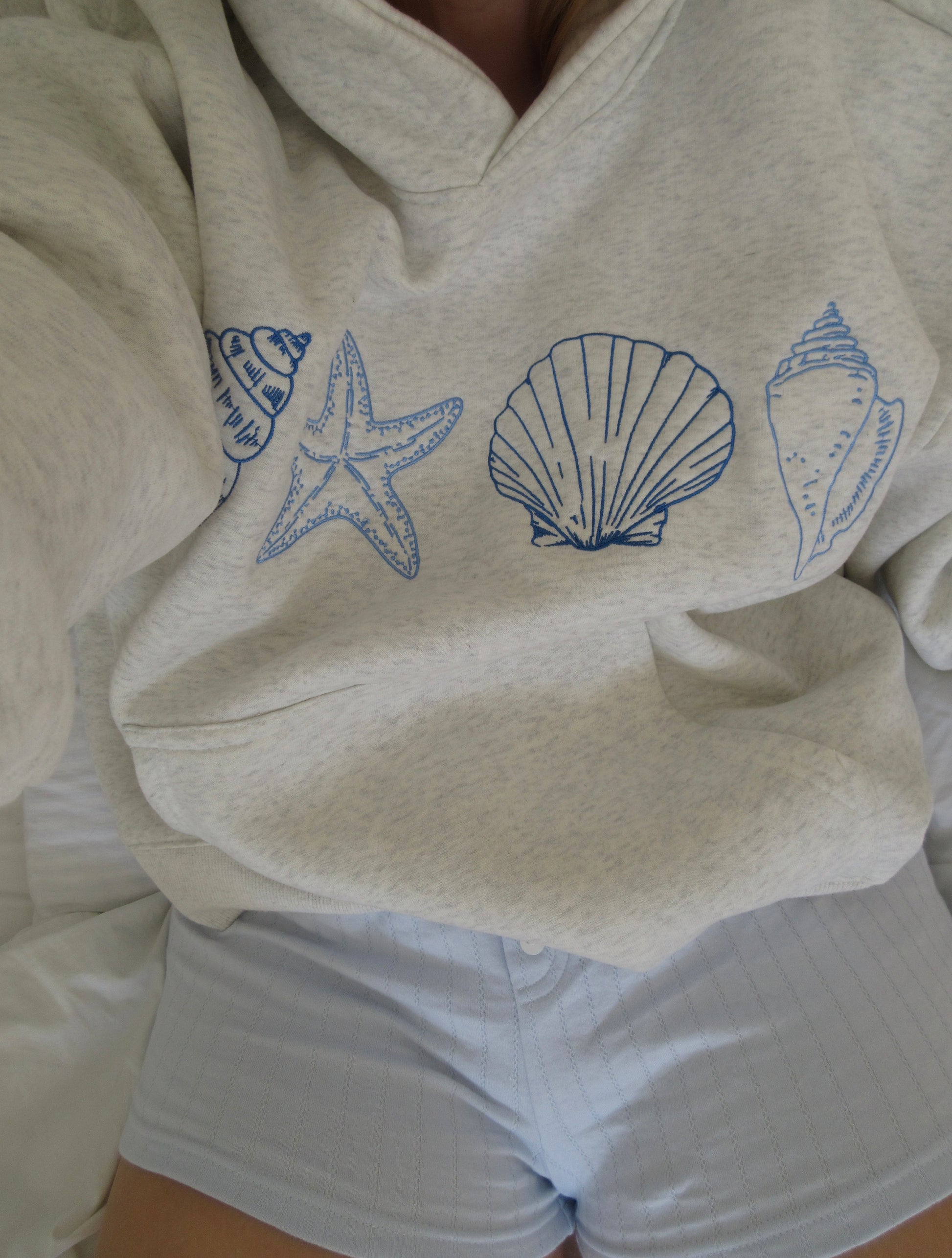 Seashell | Sweatshirt z Muszelkami