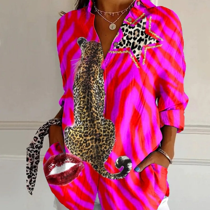 Diane | Elegancka Artystyczna Bluzka