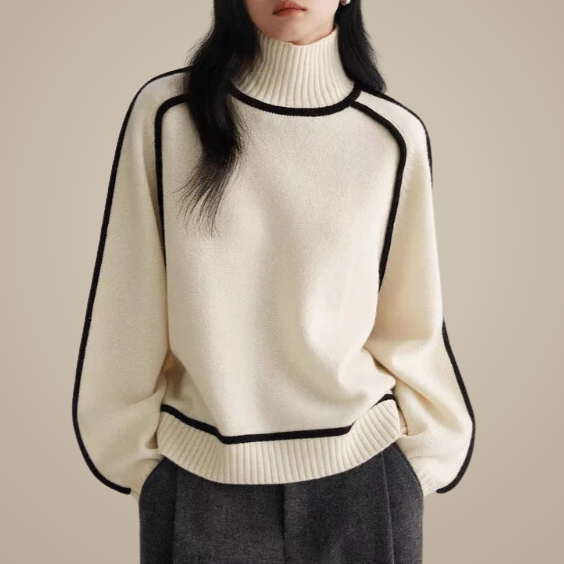 Emily | Sweter z Golfem