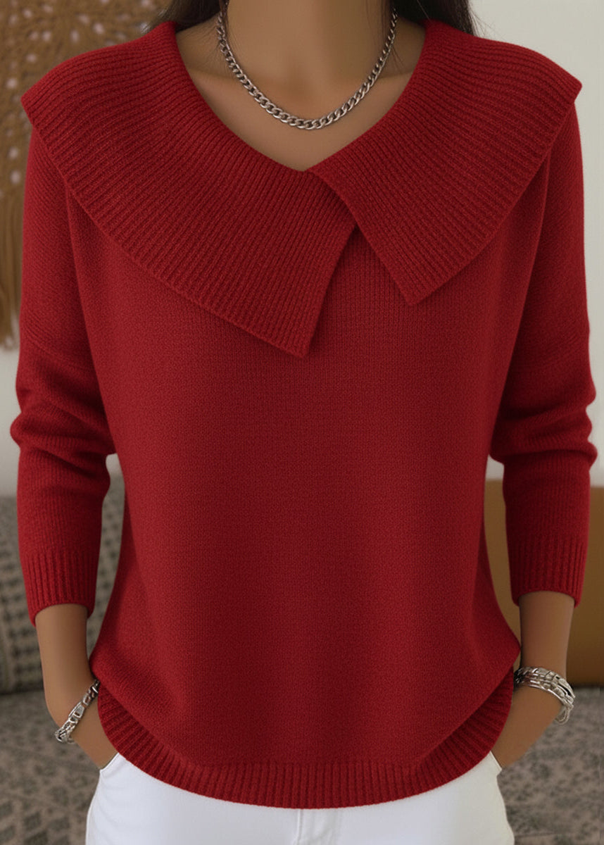 Sabrina | Sweter damski z klapami