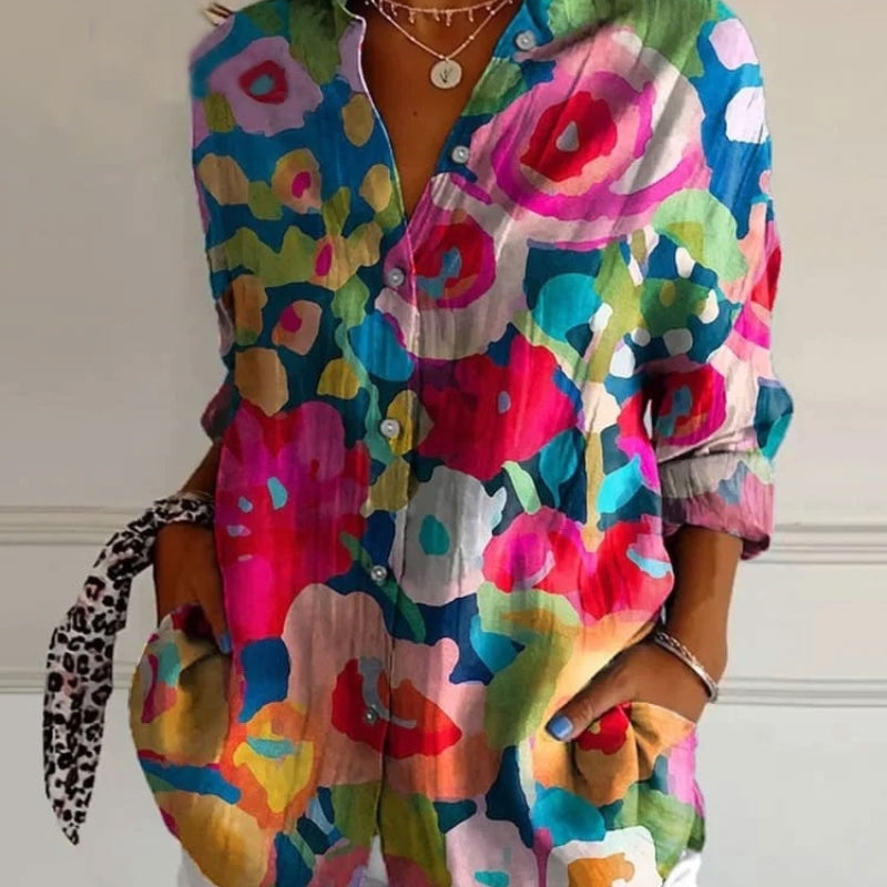 Diane | Elegancka Artystyczna Bluzka