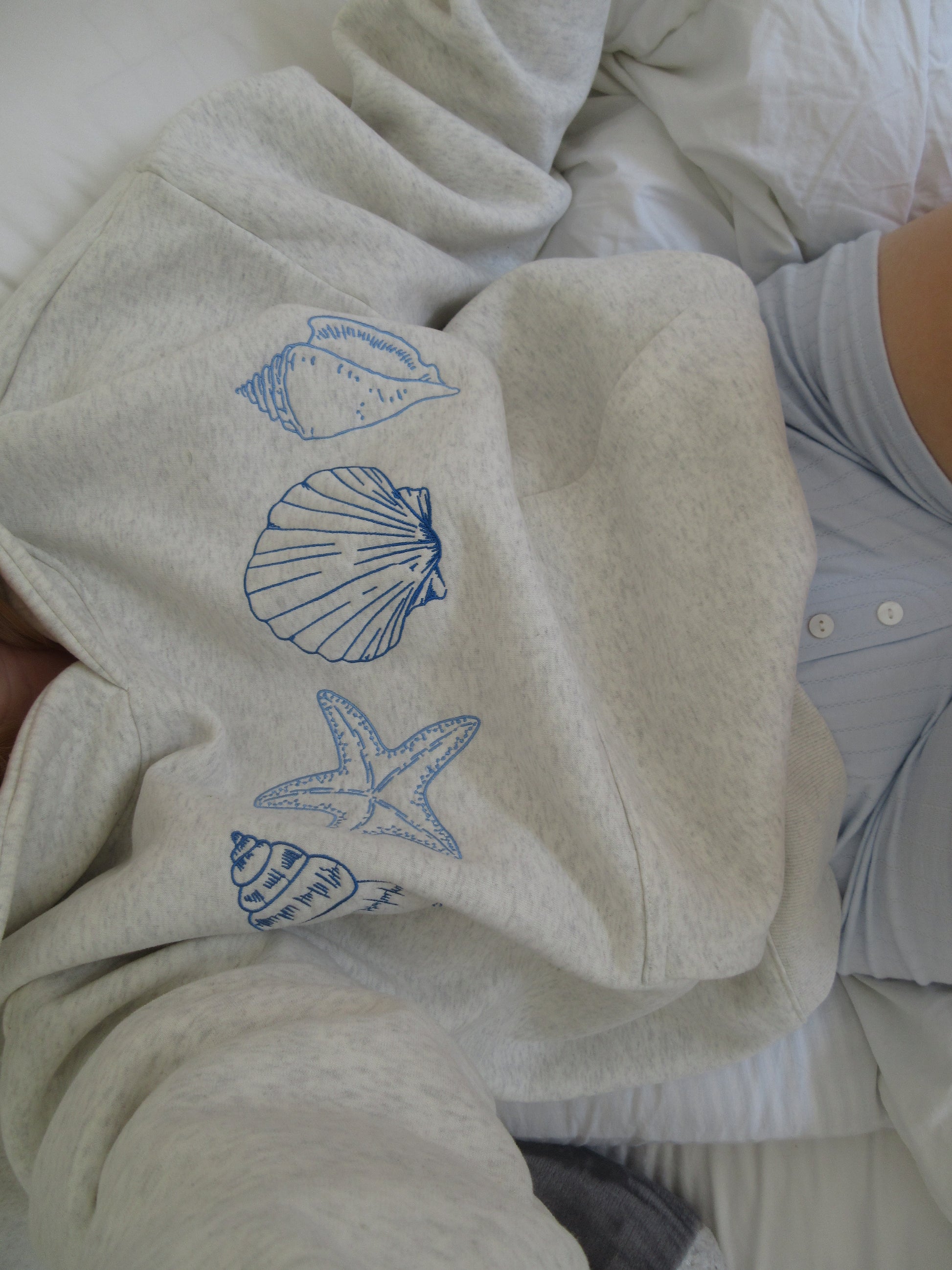 Seashell | Sweatshirt z Muszelkami